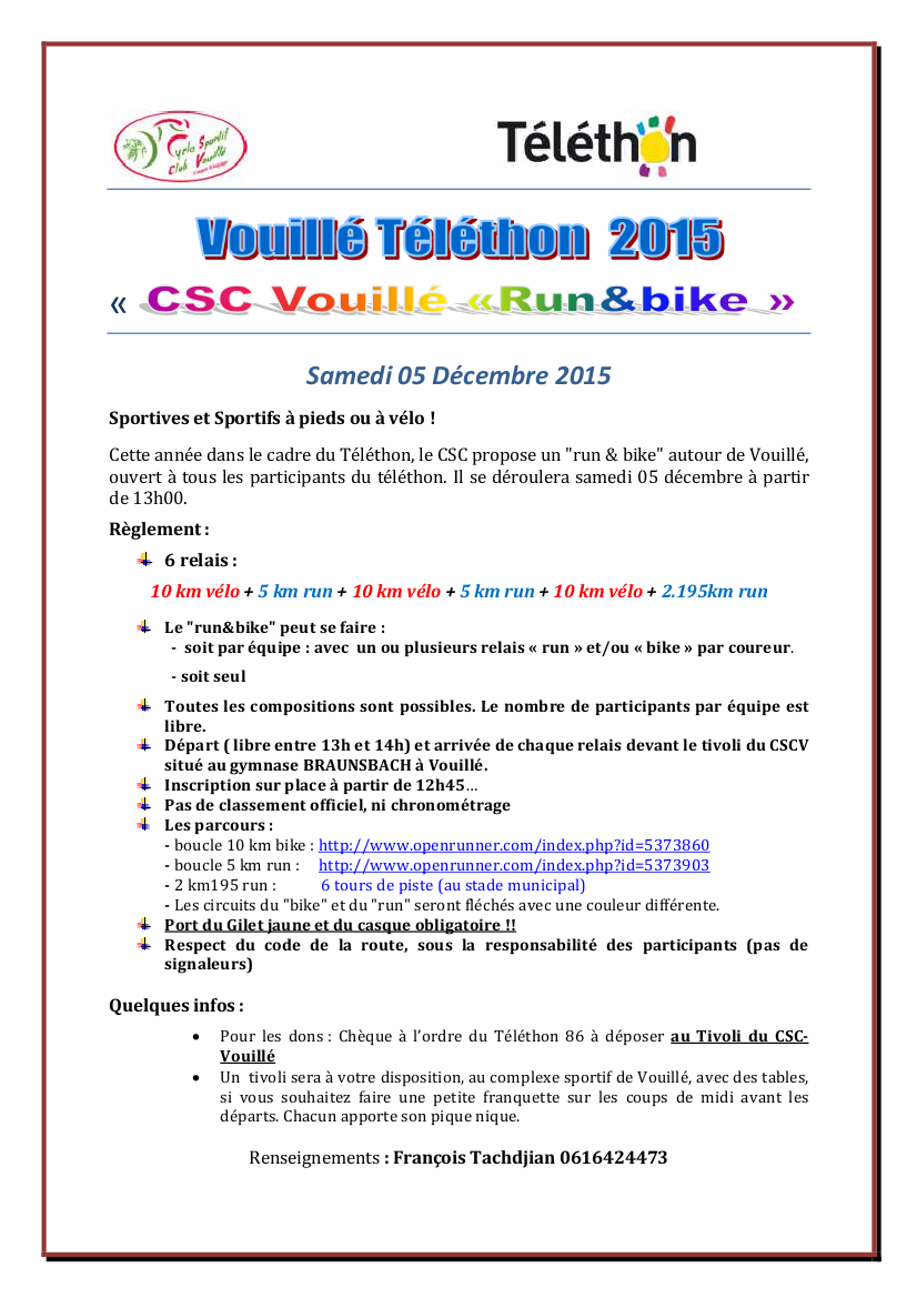 Téléthon 2015